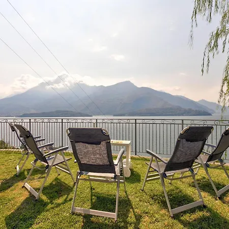 Wonderful Flat With Swimming Pool Lift And Garden Gravedona